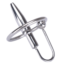 Load image into Gallery viewer, Urethral Catheter Penis Wand With Cock Ring