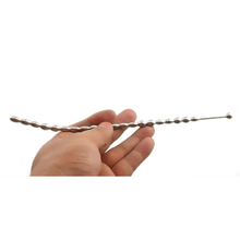 Load image into Gallery viewer, Beaded Stainless Urethral Prince Wand