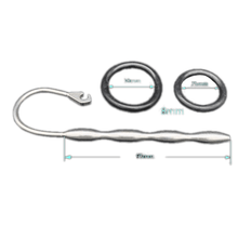 Load image into Gallery viewer, Solid Urethral Sounding Penis Wand