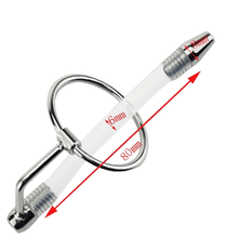 Load image into Gallery viewer, Hollow Silicone and Steel Catheter Urethral Sound