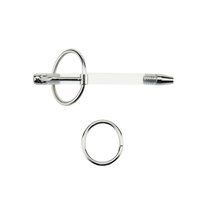 Load image into Gallery viewer, Hollow Silicone and Steel Catheter Urethral Sound