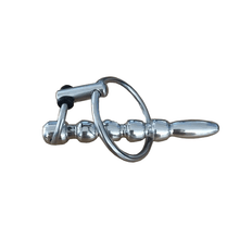 Load image into Gallery viewer, Solid Stainless Steel Sound With Cock Ring