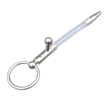 Load image into Gallery viewer, 5.90" Prince Albert-Inspired Stainless Steel Urethral Sound