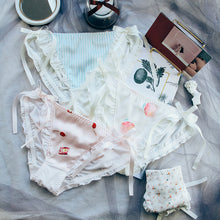 Load image into Gallery viewer, Mid-waist sissy satin milk silk panties