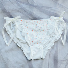 Load image into Gallery viewer, Mid-waist sissy satin milk silk panties