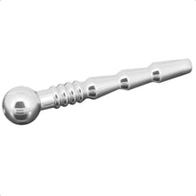 Load image into Gallery viewer, Ribbed and Tapered Hollow Penis Plug