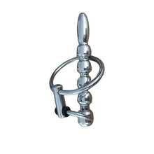 Load image into Gallery viewer, Solid Stainless Steel Sound With Cock Ring