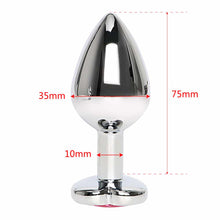 Load image into Gallery viewer, Stainless Steel Butt Plug