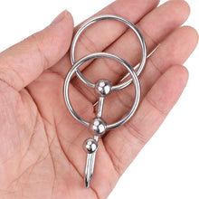 Load image into Gallery viewer, Erection Enhancer Penis Plug With Dual Cock Rings