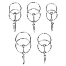 Load image into Gallery viewer, Erection Enhancer Penis Plug With Dual Cock Rings