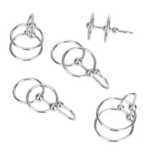 Load image into Gallery viewer, Erection Enhancer Penis Plug With Dual Cock Rings