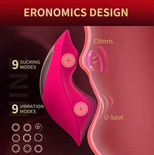 Load image into Gallery viewer, Clitoral Sucking Vibrator – 2 in 1 APP Remote Control