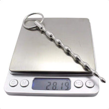 Load image into Gallery viewer, Beaded Stainless Steel Urethral Sound 2pcs Set