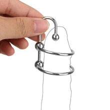 Load image into Gallery viewer, Erection Enhancer Penis Plug With Dual Cock Rings