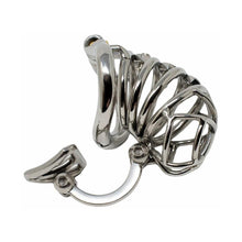 Load image into Gallery viewer, Spiked Metal Chastity Device 2.76 inches long