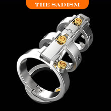 Load image into Gallery viewer, New Steampunk Series The Sadism Chastity Device