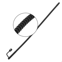 Load image into Gallery viewer, Ribbed Silicone Hollow Urethral Sound Penis Plug