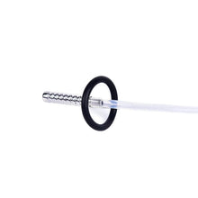Load image into Gallery viewer, Stainless Steel and Rubber Penis Plug With Silicone Ring