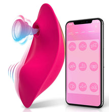 Load image into Gallery viewer, Clitoral Sucking Vibrator – 2 in 1 APP Remote Control