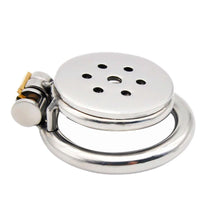 Load image into Gallery viewer, Cockies and Cream Flat Metal Chastity Device