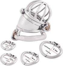 Load image into Gallery viewer, Mini Metal Chastity Device 1.77 inches long