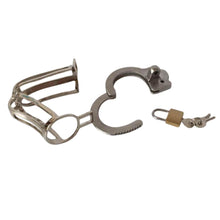 Load image into Gallery viewer, Prison Cell Metal Chastity Device 3.35 inches long