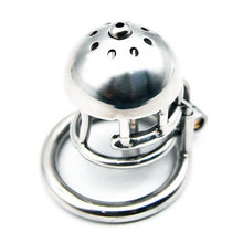 Load image into Gallery viewer, 316 Stainless Steel Male Dual Use PA Chastity Device