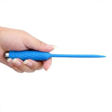 Load image into Gallery viewer, 10-Speed Blue Silicone Penis Plug