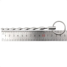 Load image into Gallery viewer, Beaded Stainless Steel Urethral Sound 2pcs Set