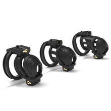 Load image into Gallery viewer, 3D Double-headed Chastity Cage with 3 Rings