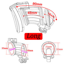 Load image into Gallery viewer, 3D Double-headed Chastity Cage with 3 Rings