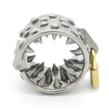 Load image into Gallery viewer, 4 Row Spiked Cock Ring