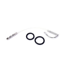 Load image into Gallery viewer, Stainless Steel and Rubber Penis Plug With Silicone Ring