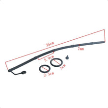 Load image into Gallery viewer, Hollow Black Bamboo Silicone Penis Plug