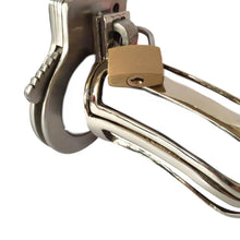 Load image into Gallery viewer, Prison Cell Metal Chastity Device 3.35 inches long