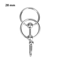 Load image into Gallery viewer, Erection Enhancer Penis Plug With Dual Cock Rings