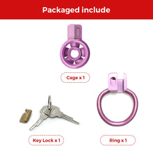 Load image into Gallery viewer, Spice Petal Purple Chastity Cage