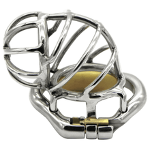 Load image into Gallery viewer, CC22 Reverse Design Stainless Steel Stealth Chastity Cage