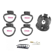 Load image into Gallery viewer, Sissy Wrangler Resin Cock Cage (all rings included)