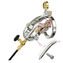 Load image into Gallery viewer, NEW SteamPunk 316 Stainless Steel Chastity Device