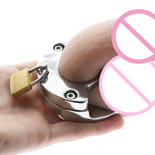 Load image into Gallery viewer, Chastity Cage with Heavy Ring