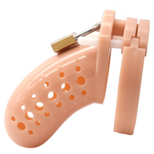 Load image into Gallery viewer, New Plastic Chastity Cage 3.8 Inches Long (All 5 Rings Included)