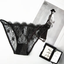 Load image into Gallery viewer, Lace sexy transparent thin strap adjustment panties