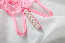 Load image into Gallery viewer, Crotchless Lace Thong