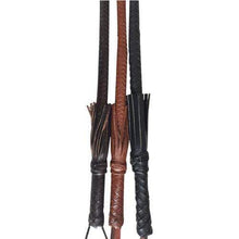Load image into Gallery viewer, Genuine Leather Bondage Whip