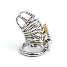 Load image into Gallery viewer, METAL Chastity COCK CAGE 3.31 INCHES LONG