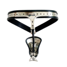 Load image into Gallery viewer, Male Stainless Steel Adjustable Chastity Belt