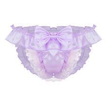 Load image into Gallery viewer, Slutty Sissy Open Butt Ruffle Panties