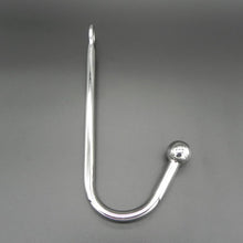 Load image into Gallery viewer, Chrome Plated Anal Hook w/ Ball Hole