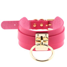 Load image into Gallery viewer, Sissy Slave Leather Choker